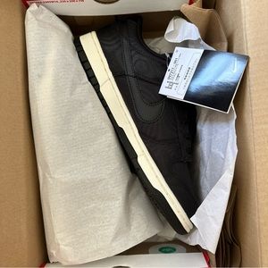 Nike dunk low Black Canvas M9 BNIB